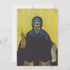 Sint Antonius van Egypte Feestdagenkaart