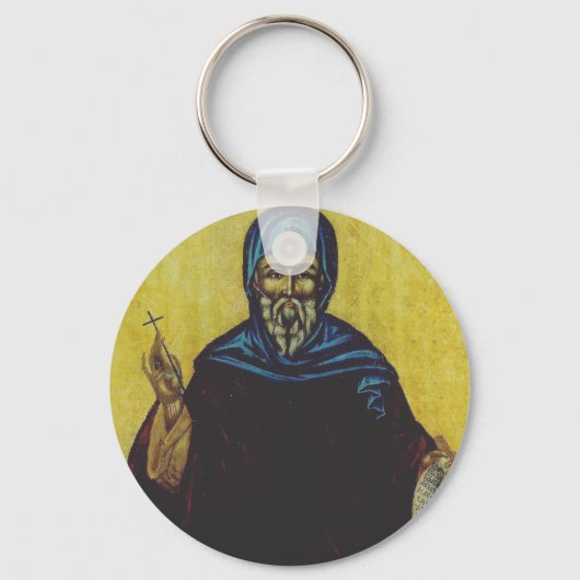 Sint-Antonius van Egypte Sleutelhanger (Voorkant)