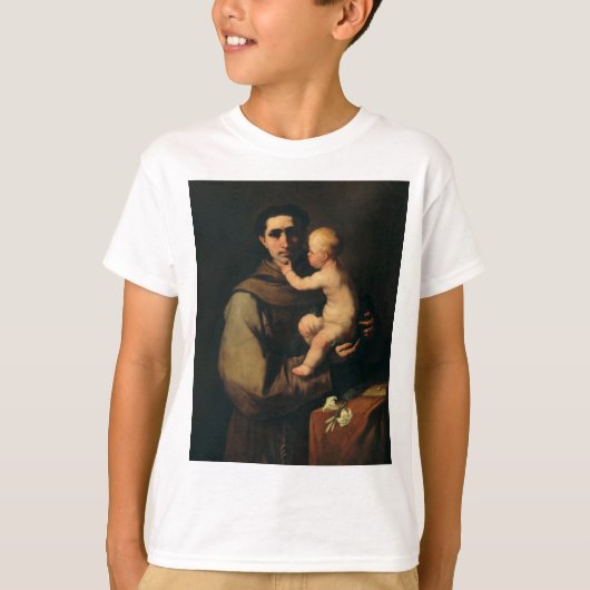 Sint-Antonius van Padua door Luca Giordano T-shirt (Voorkant)