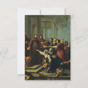 Sint-Antonius van Padua door Van Herp Heilige kaar Bedankkaart