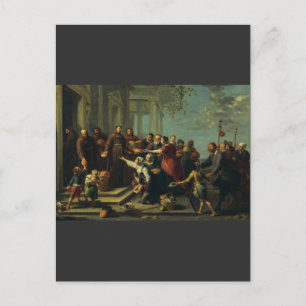 Sint Antonius van Padua door Willem van Herp Briefkaart