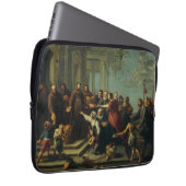 Sint Antonius van Padua door Willem van Herp Laptop Sleeve (Voorkant Rechts)