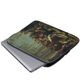 Sint Antonius van Padua door Willem van Herp Laptop Sleeve (Voorkant onderkant)