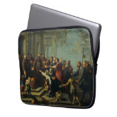 Sint Antonius van Padua door Willem van Herp Laptop Sleeve (Voorkant Links)