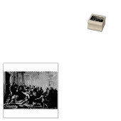 Sint Antonius van Padua door Willem van Herp Rubberstempel (Gestempeld)