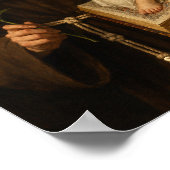 Sint-Antonius van Padua-kunstprint Poster (Hoek)