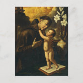 Sint Antonius van Padua met Baby Jezus Briefkaart (Voorkant)