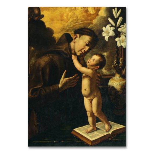 Sint-Antonius van Padua met het Jezuskind Kaart (Voorkant)