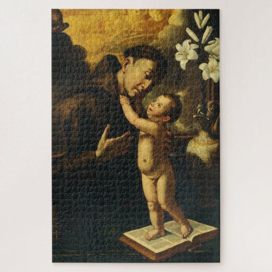 Sint-Antonius van Padua met het Jezuskind Legpuzzel (Verticaal)