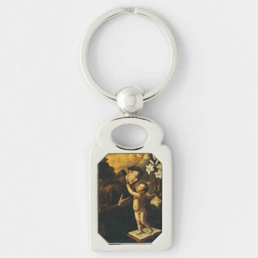 Sint-Antonius van Padua met het Jezuskind Sleutelhanger (Voorkant)