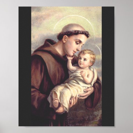 Sint-Antonius van Padua Poster (Voorkant)