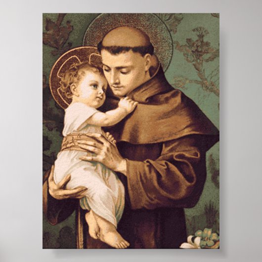 Sint-Antonius van Padua Poster (Voorkant)