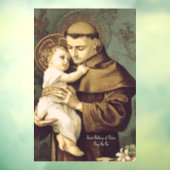 Sint-Antonius van Padua Raamsticker (Vel 3)