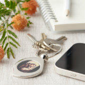 Sint-Antonius van Padua Sleutelhanger (Zijkant)