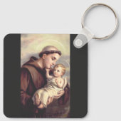 Sint-Antonius van Padua Sleutelhanger (Achterkant)