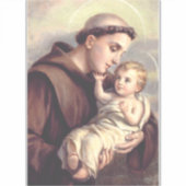 Sint-Antonius van Padua Sticker (Voorkant)