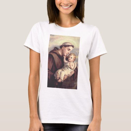 Sint-Antonius van Padua T-shirt (Voorkant)