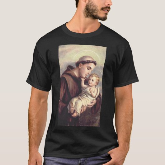Sint-Antonius van Padua T-shirt (Voorkant)