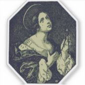 Sint Apollonia Maagd en Martelares Sticker (Voorkant)