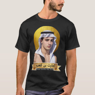 Sint Arethas de Arabier ( الحارث بن كعب ) Christel T-shirt