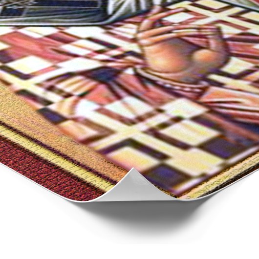 Sint-Athanasius van Alexandrië Poster (Hoek)