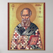 Sint-Athanasius van Alexandrië Poster (Voorkant)