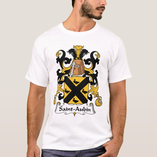 Sint-Aubin Familiecrest T-shirt (Voorkant)