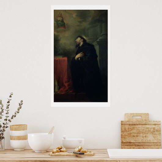 Sint Augustinus 1663 Poster (Keuken)
