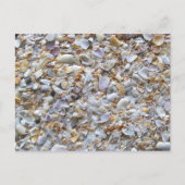 Sint Augustinus Beach Sand Tiny Shells Briefkaart (Voorkant)