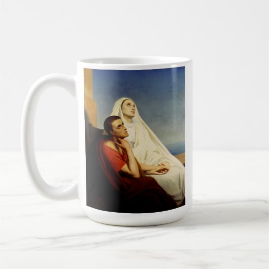 Sint Augustinus en Sint Monica Koffiemok (Links)