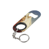 Sint Augustinus en Sint Monica Mini Flessenopener (Achterkant Gekanteld)