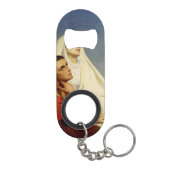 Sint Augustinus en Sint Monica Mini Flessenopener (Achterkant)