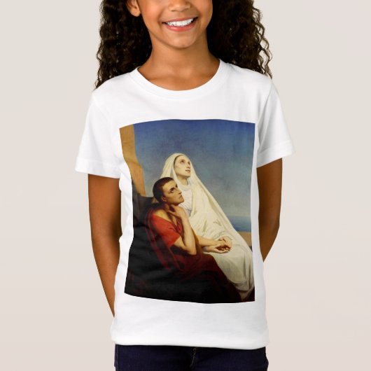 Sint Augustinus en Sint Monica T-shirt (Voorkant)