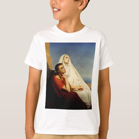 Sint Augustinus en Sint Monica T-shirt (Voorkant)