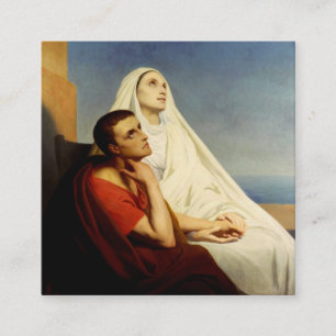 Sint Augustinus en Sint Monica Vierkante Visitekaartje