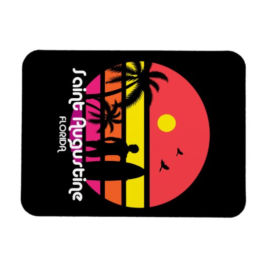  Sint Augustinus Florida Magneet (Horizontaal)