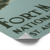 Sint-Augustinus Florida Spaans Poster van de Fort  (Hoek)