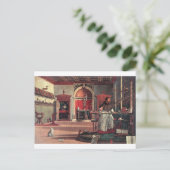 Sint Augustinus in zijn studie - Vittore Carpaccio Briefkaart (Staand voorkant)