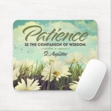 Sint Augustinus Inspirerend citaat "Patience"