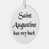 sint augustinus koffiemok keramisch ornament (Rechts)