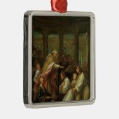 Sint-Augustinus Metalen Ornament (Rechts)