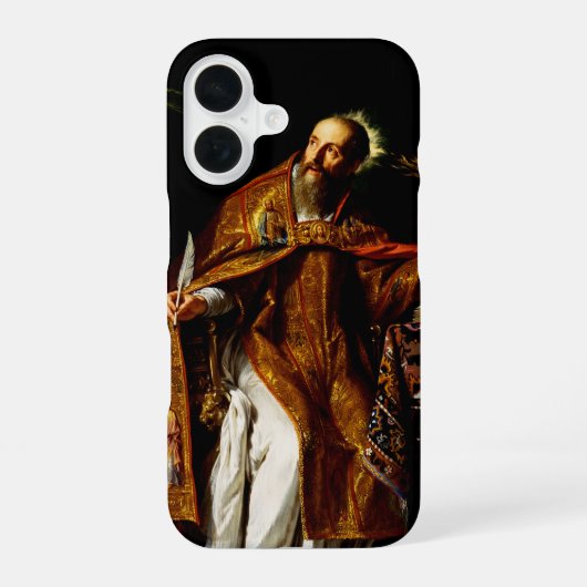 Sint Augustinus van Hippo iPhone 16 Hoesje (Achterkant)