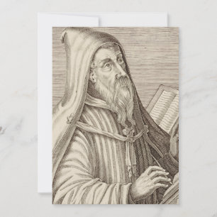 Sint Augustinus van Hippo Kerkleraar Bedankkaart