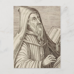 Sint Augustinus van Hippo Kerkleraar Briefkaart