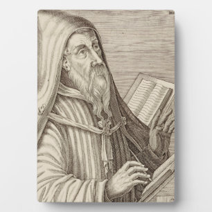 Sint Augustinus van Hippo Kerkleraar Fotoplaat