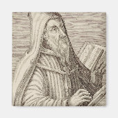 Sint Augustinus van Hippo Kerkleraar Magneet (Voorkant)