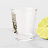 Sint Augustinus van Hippo Kerkleraar Shot Glas (Rechts)