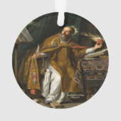 Sint Augustinus van Hippo Ornament (achterkant)