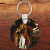 Sint Augustinus van Hippo Sleutelhanger (Voorkant)