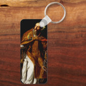 Sint Augustinus van Hippo Sleutelhanger (Achterkant)